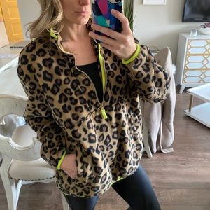 Urban Outfitters Quarter Zip Pullover Sweatshirt